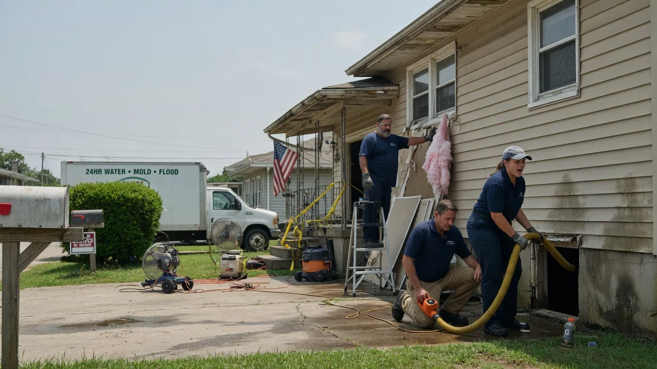 Water Damage Repair in Huntsville, OH near me